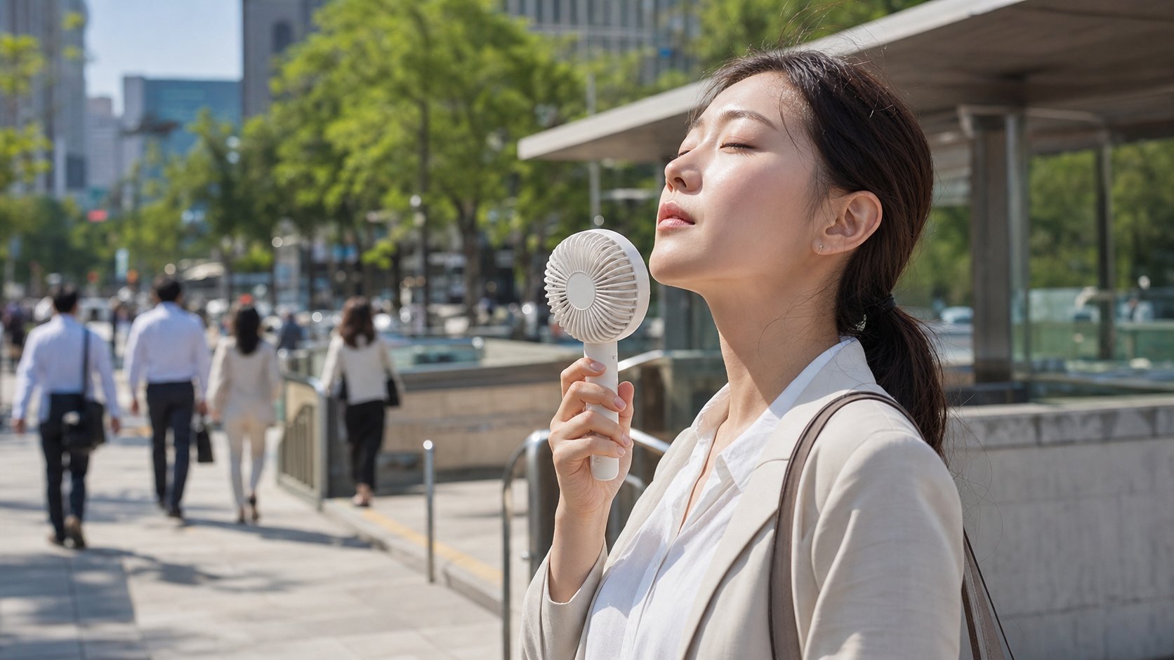 6월 초 더위 시작, 휴대용 손풍기 언제 살까? 구매 전 체크포인트